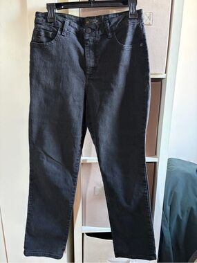 Lee Black Straight-Leg Jeans